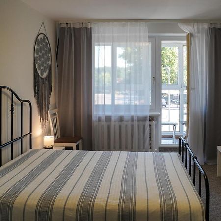 Apartamentai Birstono Centre Su Zidiniu Birštonas Eksteriør billede